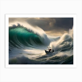 Stormy Sea Art Print