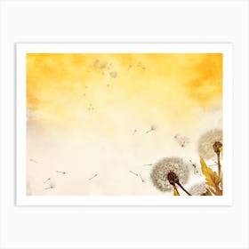 Dandelion 13 Art Print