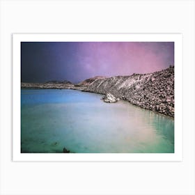 Blue Lagoon Art Print