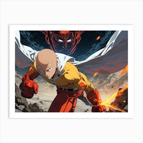 One Punch Man 11 Art Print