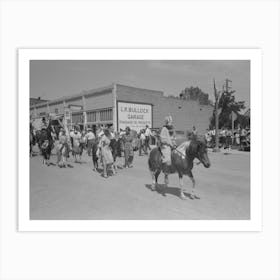 Untitled Photo, Possibly Related To The Fourth Of July Parade At Vale, Oregon By Russell Lee 1 Art Print