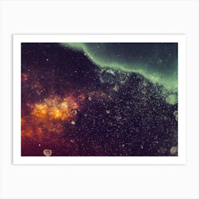 Space collage: deep space 3 Art Print