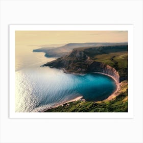 Cliffs Of Dorset Art Print