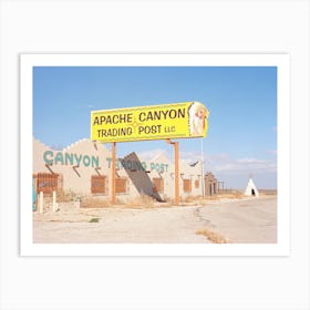 Apache Canyon Art Print
