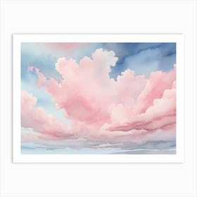 Pink Clouds 1 Art Print