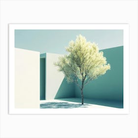 Tree In A Room Art Print