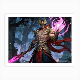 Character From League Of Legends 1 Art Print