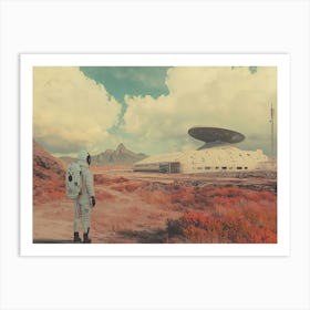 Alien Space Station Art Print