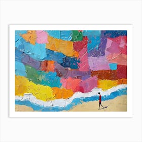 Colorful Beach 4 Art Print