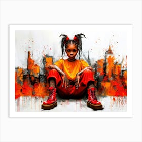 Urban Attitude - Proud To Be Art Print