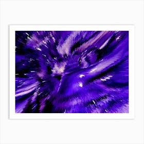 Acrylic Extruded Painting 324 Art Print