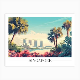 Singapore Art Print