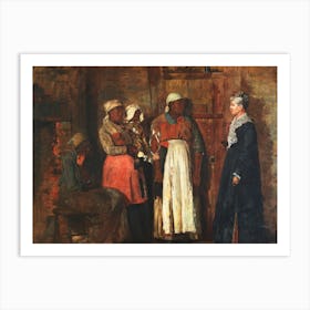 A Visit From The Old Mistress (1876), Winslow Homer Art Print