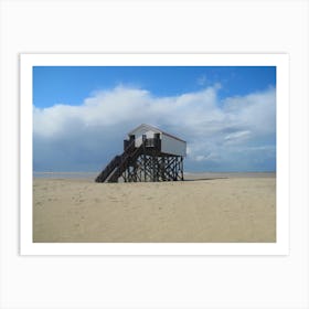 Lifeguard Tower Art Print