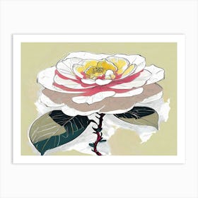 Camellia 3 Art Print