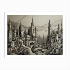 City Of Fantasy Art Print