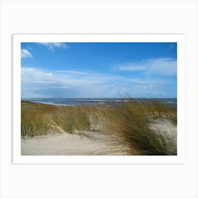 Sand Dunes Art Print