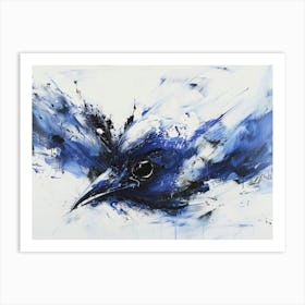 Blue Bird 8 Art Print