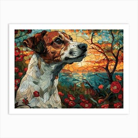 Jack Russell Terrier Fine Art Portrait 1 Art Print