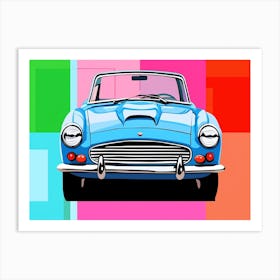 Classic Car Pop Art Inspired Art Print