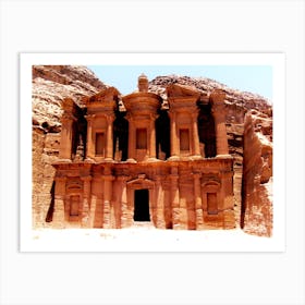 Petra the Monastery Art Print