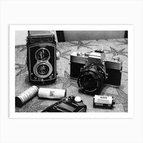 Camera Vintage Film Retro Photography Old Photo Art Print