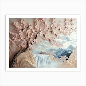 Cherry Blossom Tree 15 Art Print