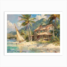 House On The Beach 19 Art Print