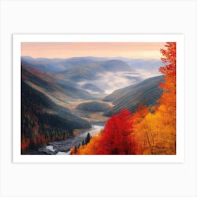 Fall Arrives In The High County 5 Art Print