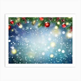 Christmas Background 4 Art Print