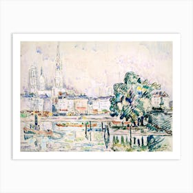 Rouen (ca. 1920), Paul Signac Art Print