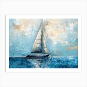 Sailboat 14 Art Print