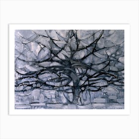 Gray Tree, Piet Mondrian Art Print