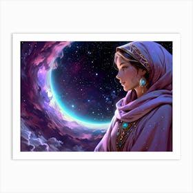 Islamic Woman Art Print