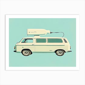 Fantasy Car Bus Art Print