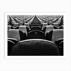 Empty Seats Art Print