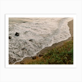 California Seashore Art Print