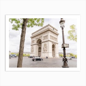 Arc De Triomph In Paris Art Print