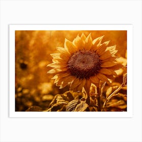 Sunflower Art Print