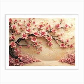 Cherry Blossom Tree 7 Art Print