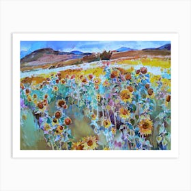 Sunflowers Art Print