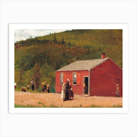 School Time (ca.1874), Winslow Homer Art Print