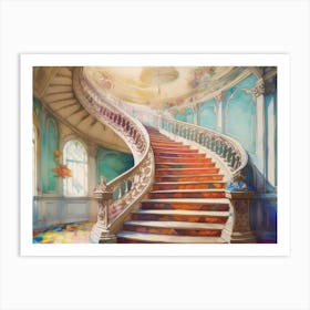 Stairway To Wonderland Art Print