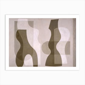 Abstract Shapes 1 Art Print