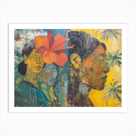 Contemporary Artwork Inspired By Paul Gauguin 3 Art Print