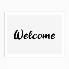 Welcome Art Print