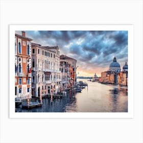 Colorful Venice Art Print