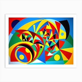 Abstract Painting 8 Art Print