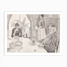 The Dining Room (ca. 1886–1887), Paul Signac Art Print