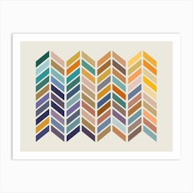 Harmonious gradient Art Print